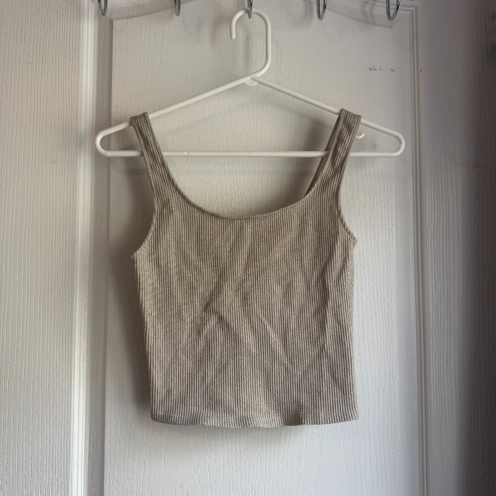 Dynamite glitter tank top